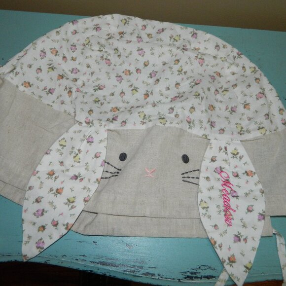 Pottery Barn Kids Other - Pottery Barn KIds Floral Long Ear Easter Basket Liner Sz L "Meadow" (J-11)